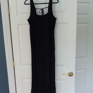 Lou & Grey Black Sleeveless Maxi with Back Tie - New